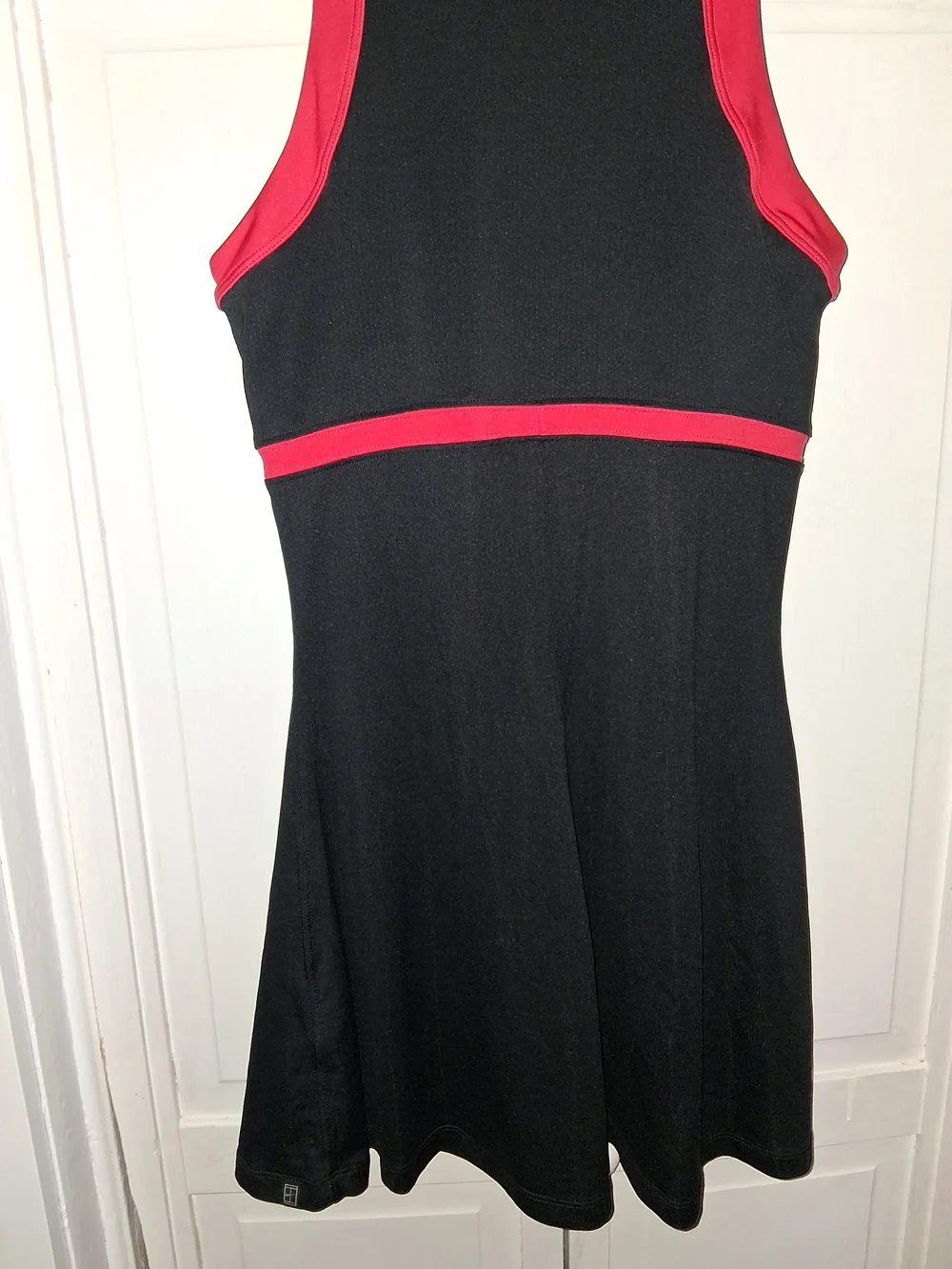 Nike Black Mini Dress with Red Trim